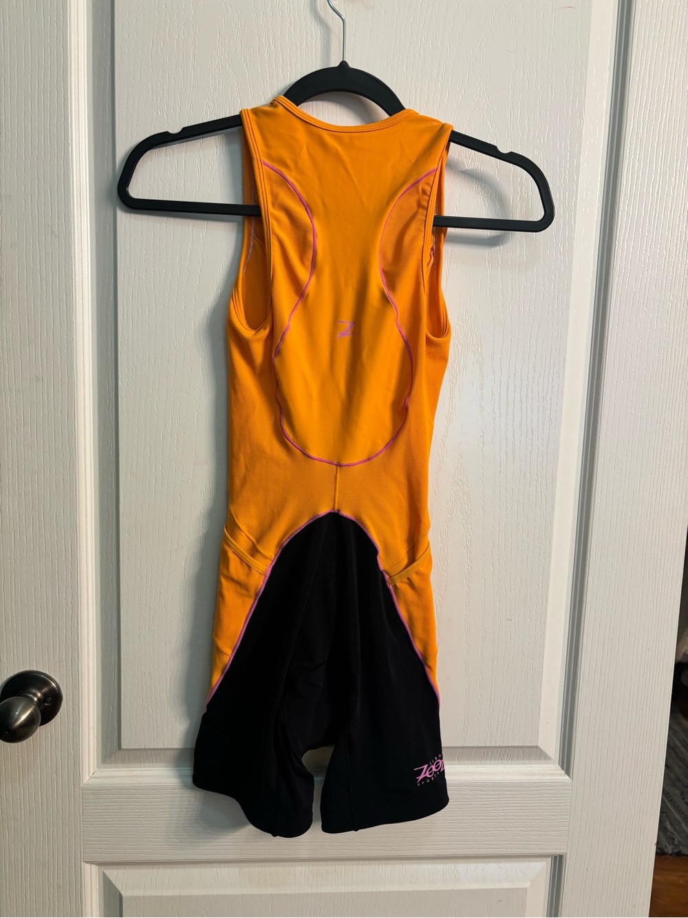 Zoot Women's Orange and Black Tri Suit - Picture 10 of 11